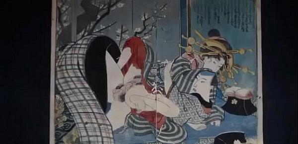  Antique Girls ● BBC Shunga Art  History Japanese paintings and prints Documentary 2016